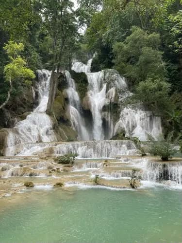 Kuangsi waterfall
