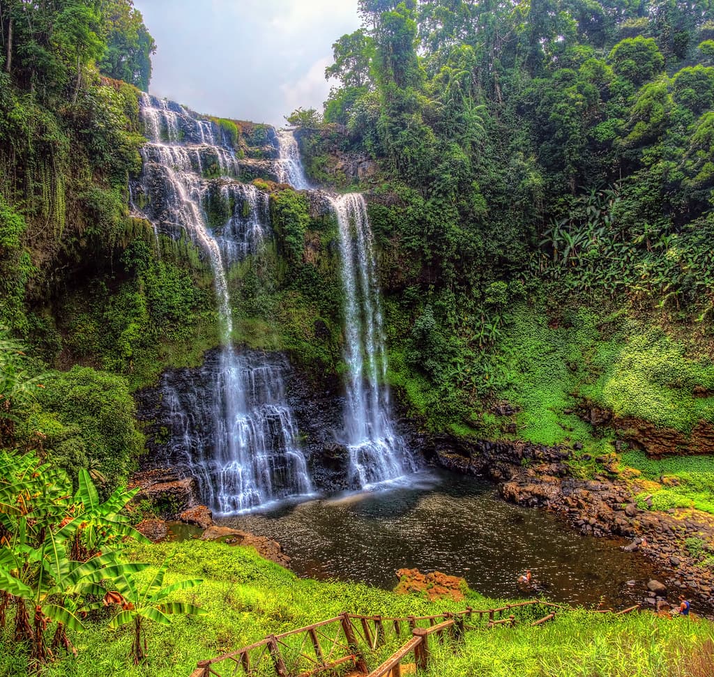 Tad Yuang Waterfall